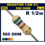560om 1/2w