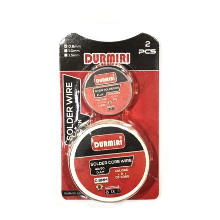 DURMIRI Solder Core Wire Tin with Flex, 0.8mm40/60قصدير
